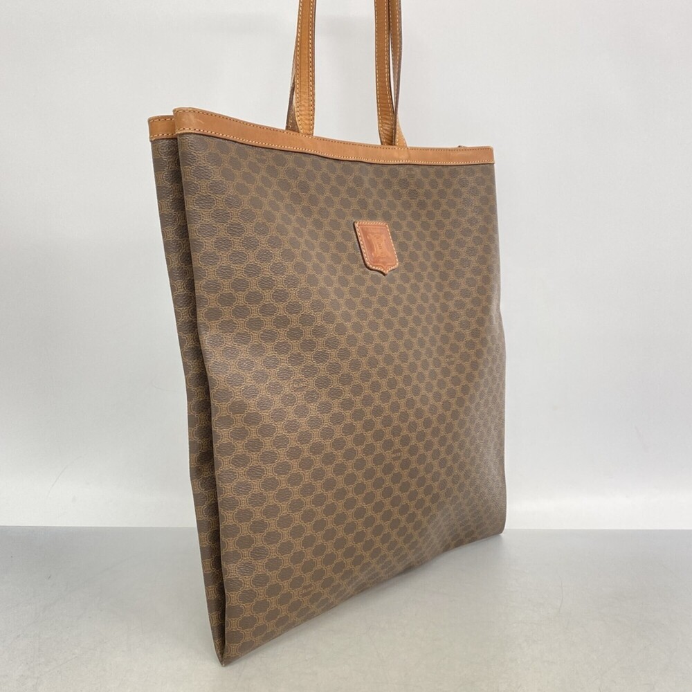 Celine Macadam Tote Bag, Brown, Women's - Picture 2 of 11